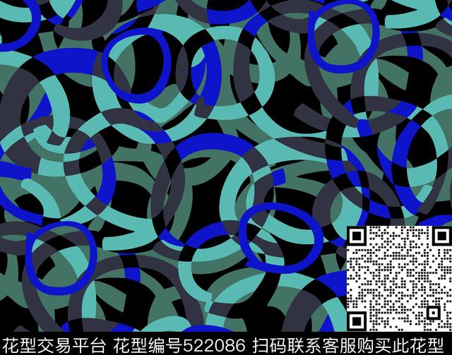 分色几何色块传统印花华亿平台下载（图片编号: 522086） - 瓦栏（Walan）