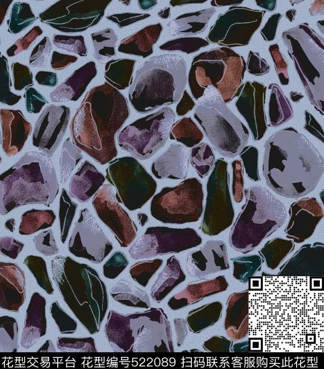 复古肌理泥点数码印花华亿平台下载（图片编号: 522089） - 瓦栏（Walan）