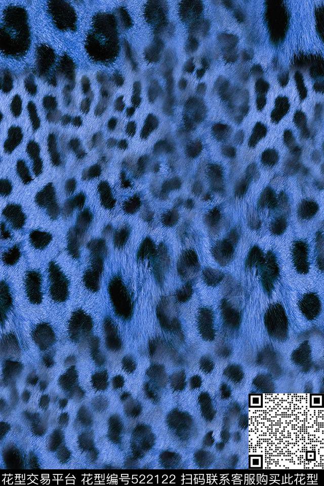 豹纹动物纹数码华亿平台数码印花华亿平台下载（图片编号: 522122） - 瓦栏（Walan）