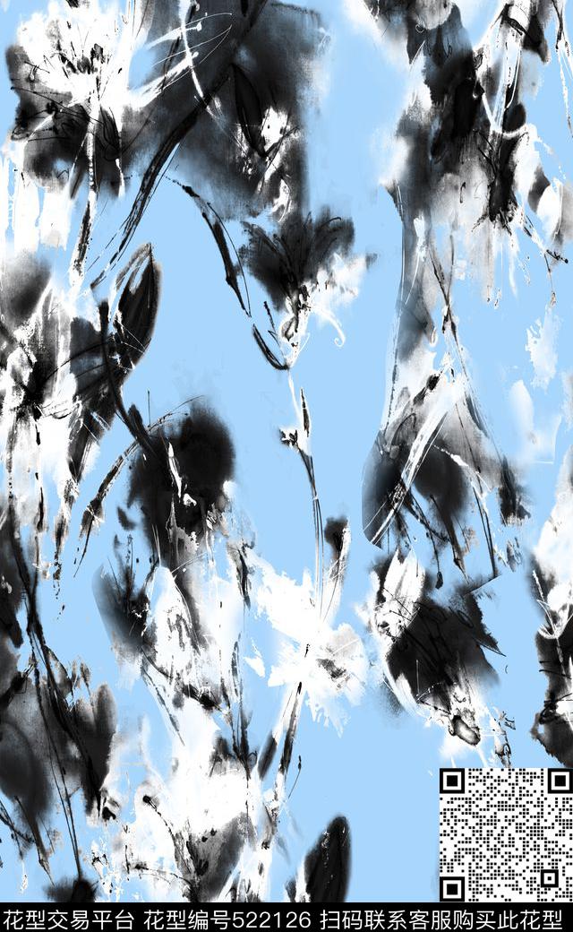 矢量图数码印花沙发布传统印花华亿平台下载（图片编号: 522126） - 瓦栏（Walan）