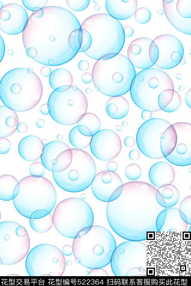 彩色轻盈梦幻数码印花华亿平台下载（图片编号: 522364） - 瓦栏（Walan）