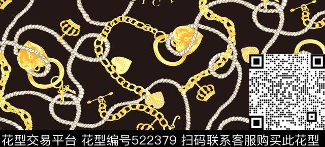 欧美时尚潮流传统印花华亿平台下载（图片编号: 522379） - 瓦栏（Walan）