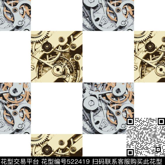 传统华亿平台动物纹都市时尚数码印花华亿平台下载（图片编号: 522419） - 瓦栏（Walan）