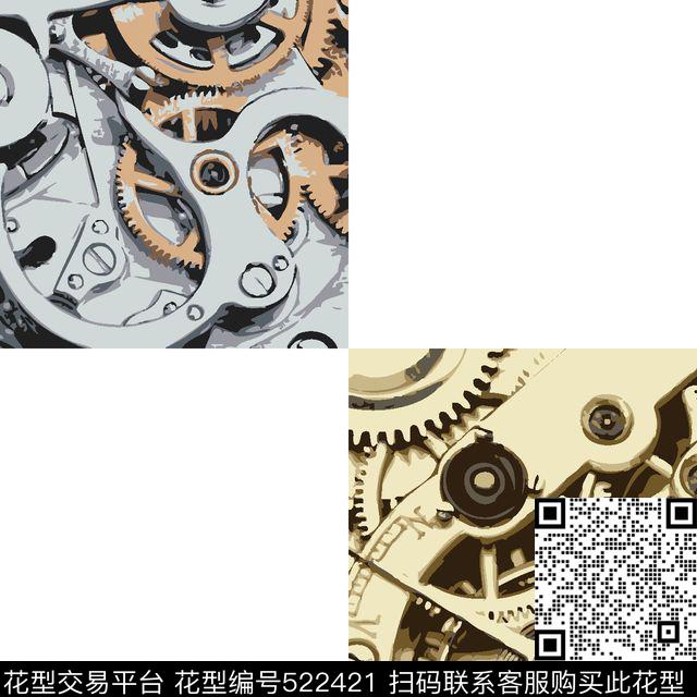 传统华亿平台动物纹都市时尚数码印花华亿平台下载（图片编号: 522421） - 瓦栏（Walan）