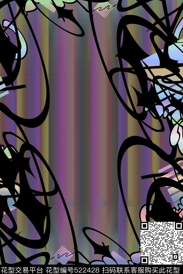 大牌时尚女装数码印花华亿平台下载（图片编号: 522428） - 瓦栏（Walan）