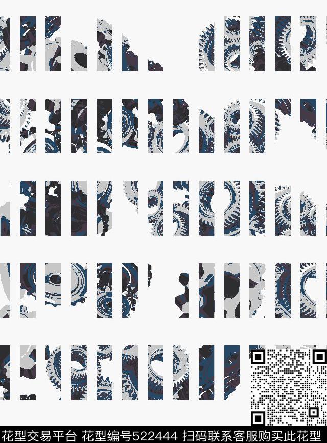 抱枕长裤抽象传统印花华亿平台下载（图片编号: 522444） - 瓦栏（Walan）