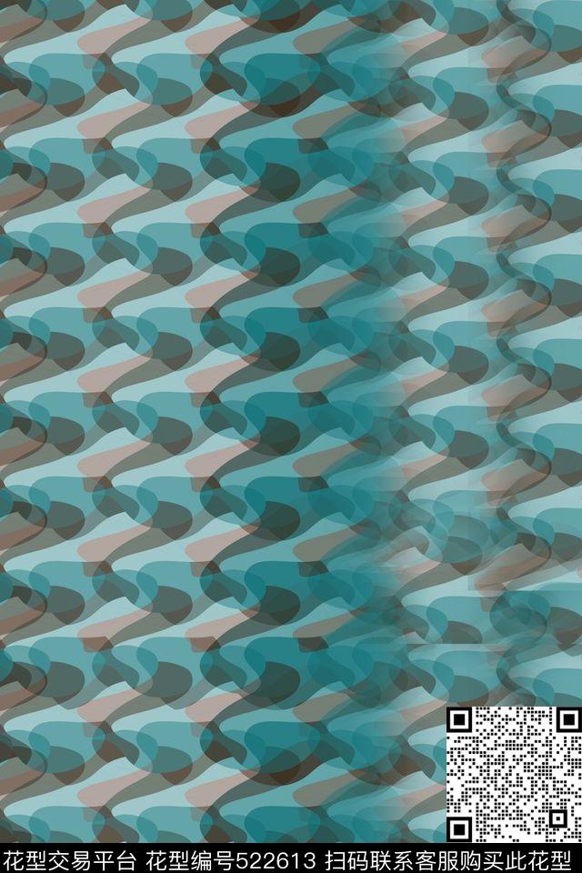 抽象传统华亿平台拼接传统印花华亿平台下载（图片编号: 522613） - 瓦栏（Walan）