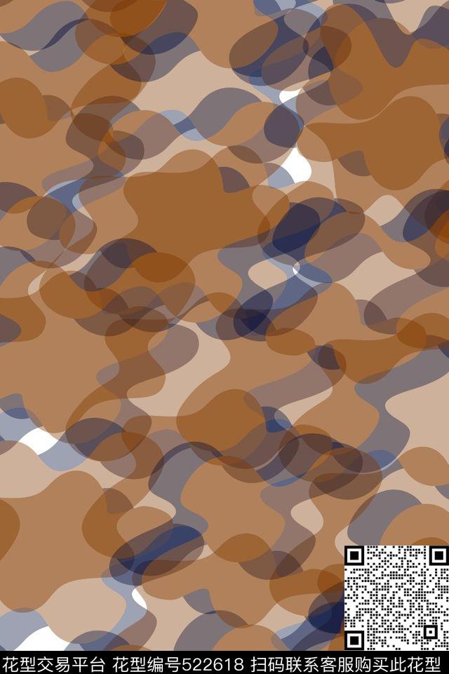 抽象传统华亿平台几何图数码印花华亿平台下载（图片编号: 522618） - 瓦栏（Walan）