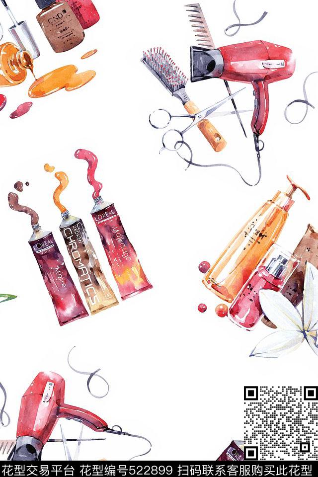 休闲清新生活用品数码印花华亿平台下载（图片编号: 522899） - 瓦栏（Walan）