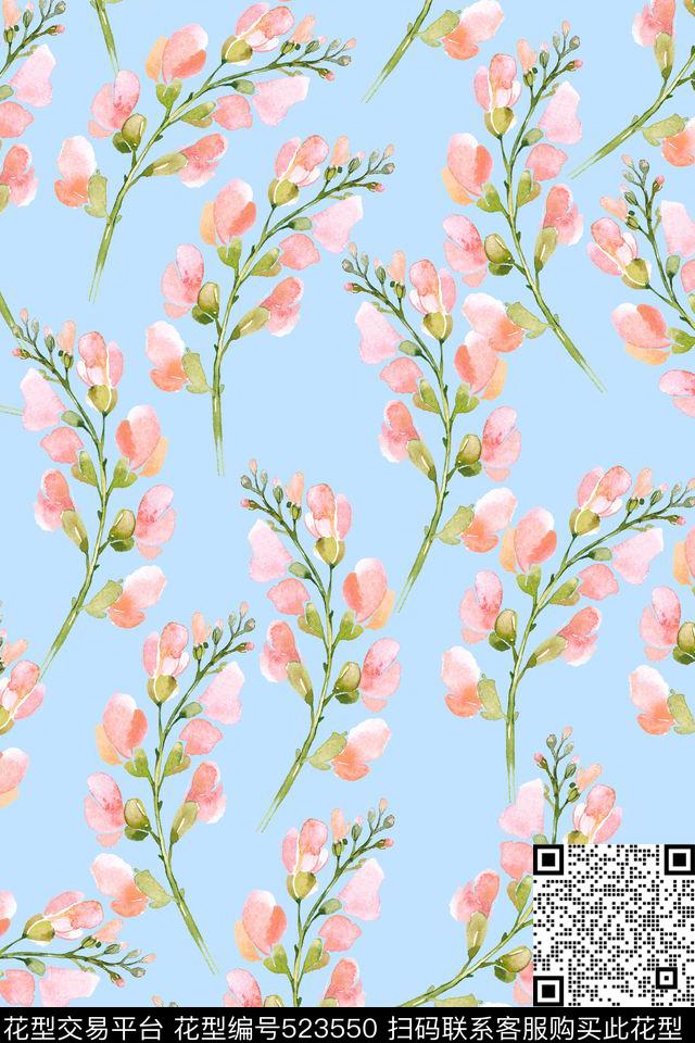 春夏绿藤女装传统印花华亿平台下载（图片编号: 523550） - 瓦栏（Walan）