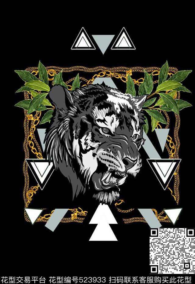 3D立体T恤卫衣数码印花潮流时尚数码印花华亿平台下载（图片编号: 523933） - 瓦栏（Walan）