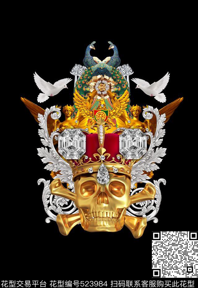 3D立体T恤卫衣数码印花潮流时尚数码印花华亿平台下载（图片编号: 523984） - 瓦栏（Walan）