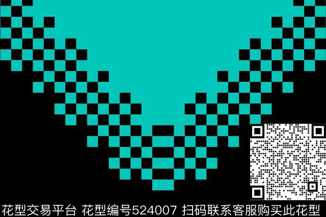现代时尚几何传统印花华亿平台下载（图片编号: 524007） - 瓦栏（Walan）