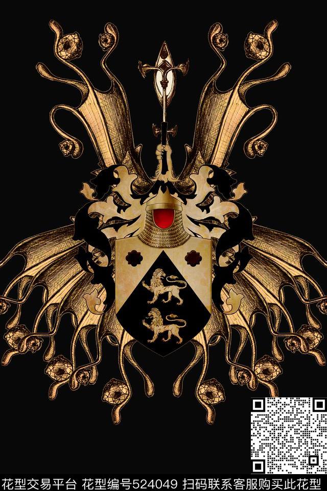 古典文艺定位数码印花华亿平台下载（图片编号: 524049） - 瓦栏（Walan）