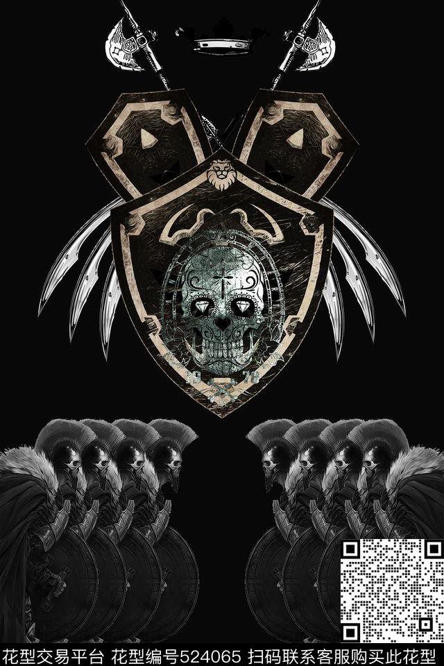 潮流战士定位数码印花华亿平台下载（图片编号: 524065） - 瓦栏（Walan）