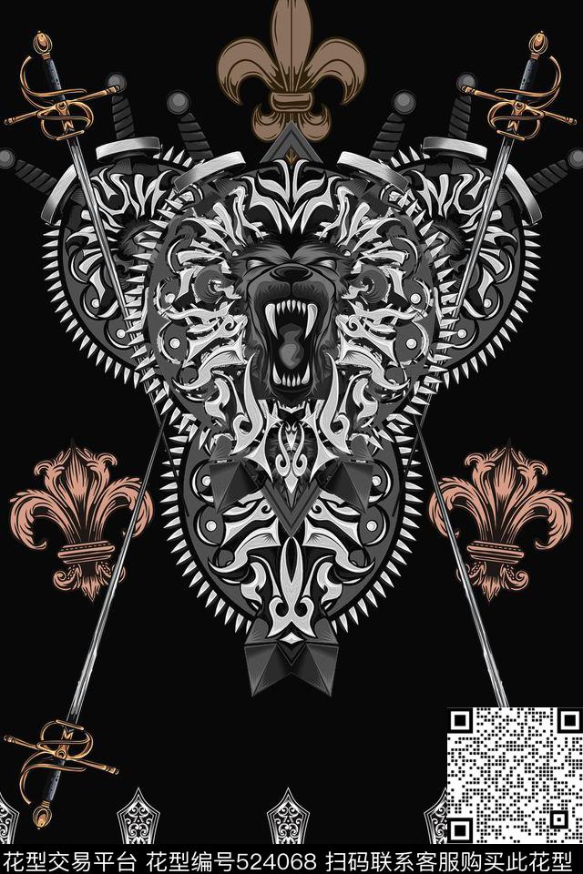 潮流雄狮定位数码印花华亿平台下载（图片编号: 524068） - 瓦栏（Walan）