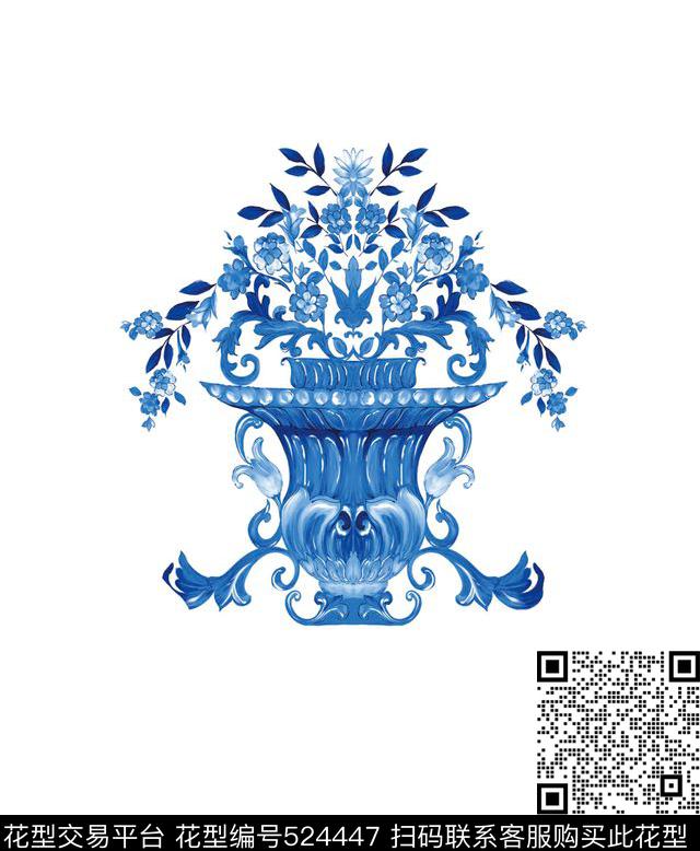 原创时尚定位传统印花华亿平台下载（图片编号: 524447） - 瓦栏（Walan）