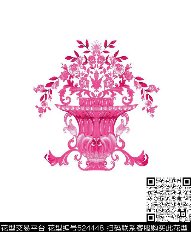 原创时尚定位传统印花华亿平台下载（图片编号: 524448） - 瓦栏（Walan）