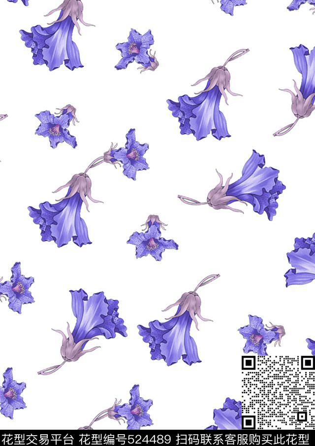 小碎花传统印花华亿平台下载（图片编号: 524489） - 瓦栏（Walan）