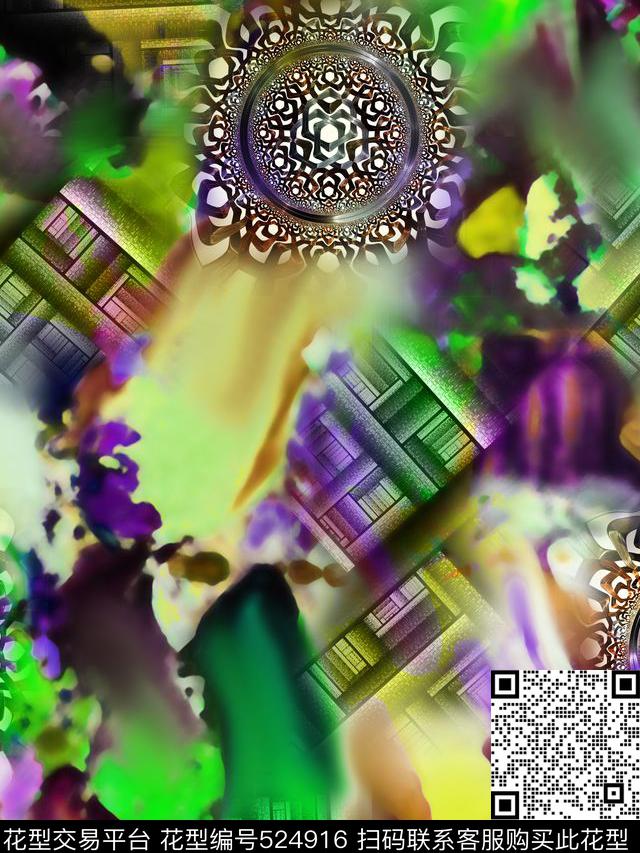 designprintingtextile数码印花华亿平台下载（图片编号: 524916） - 瓦栏（Walan）