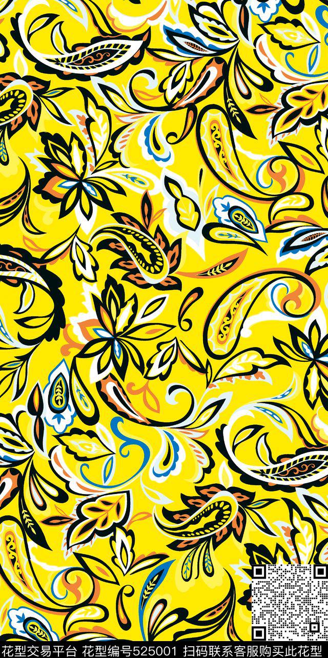 高清靓彩手绘民族风靓彩手绘民族风欧式火腿腰果最炫民族风传统印花华亿平台下载（图片编号: 525001） - 瓦栏（Walan）