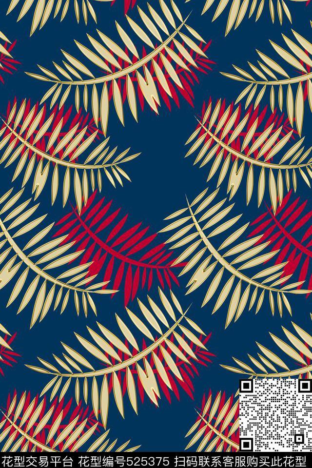 华丽交错金属数码印花华亿平台下载（图片编号: 525375） - 瓦栏（Walan）