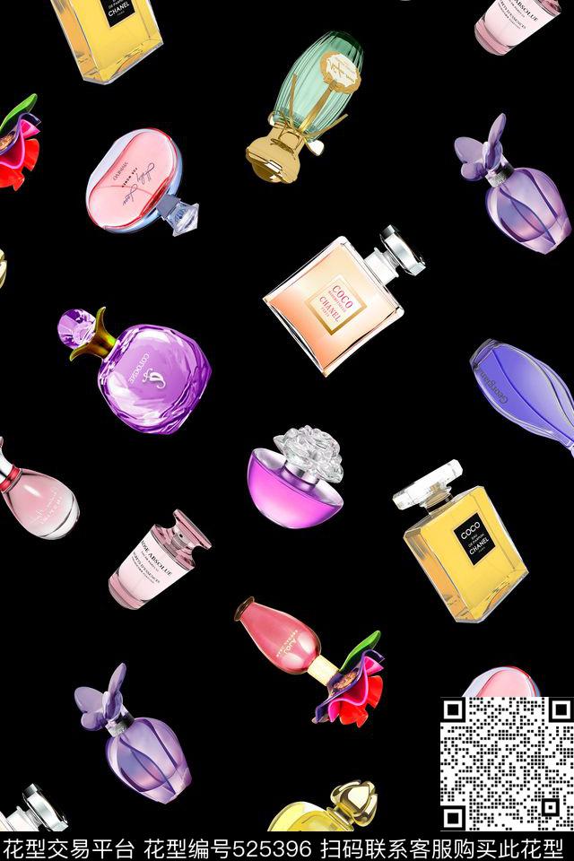 纯色底花瓶品牌数码印花华亿平台下载（图片编号: 525396） - 瓦栏（Walan）