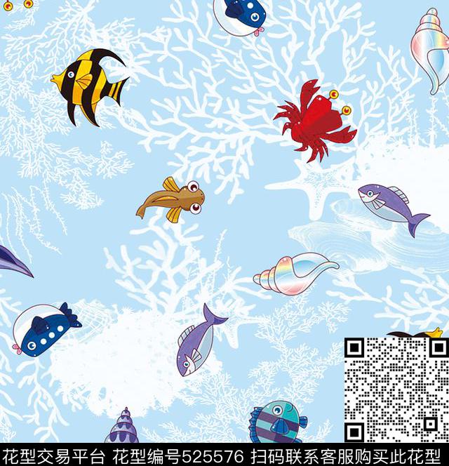 原创时尚动物数码印花华亿平台下载（图片编号: 525576） - 瓦栏（Walan）