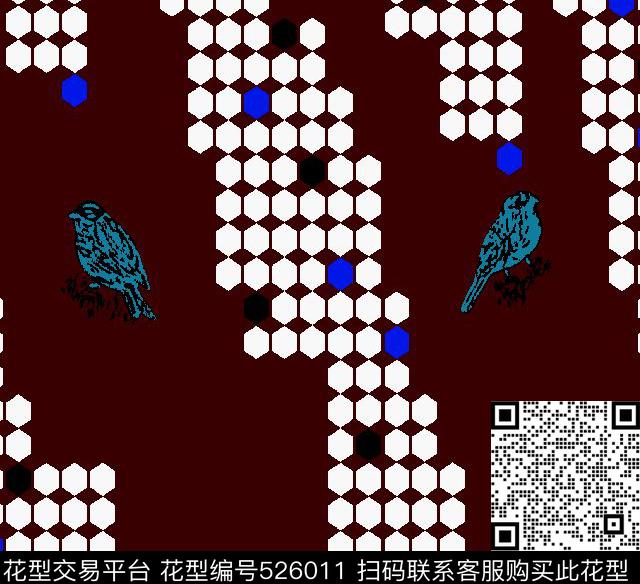 潮流几何大气几何传统印花华亿平台下载（图片编号: 526011） - 瓦栏（Walan）