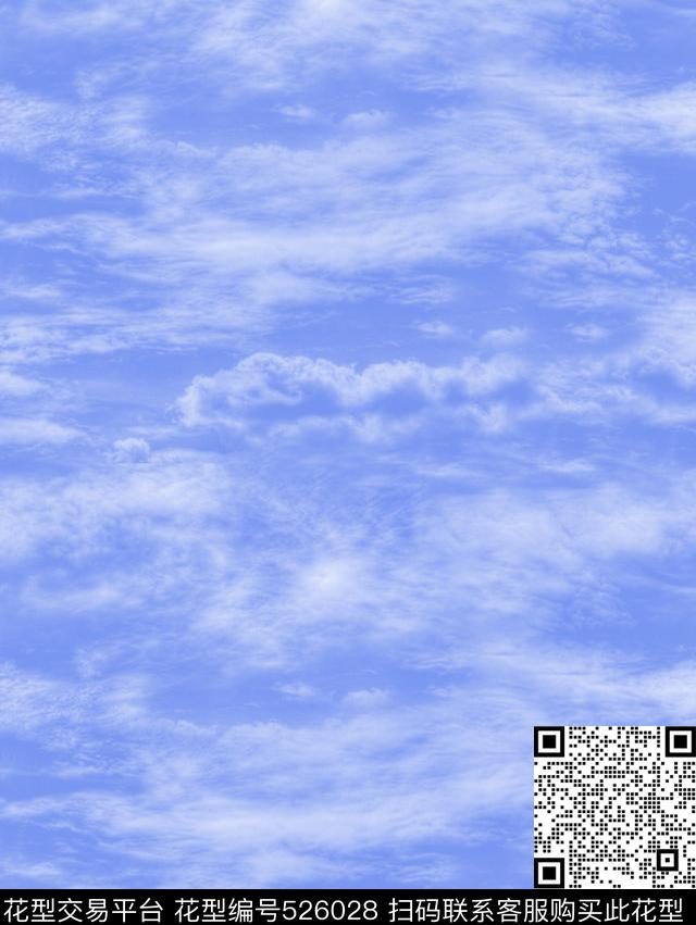 服装家纺云彩传统印花华亿平台下载（图片编号: 526028） - 瓦栏（Walan）