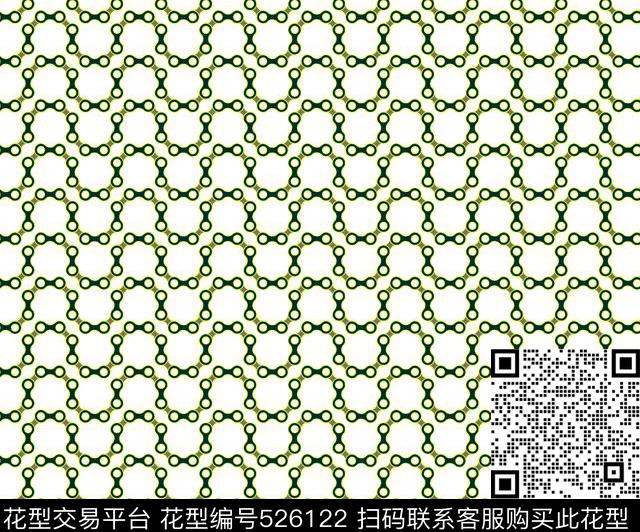 几何条子碎花传统印花华亿平台下载（图片编号: 526122） - 瓦栏（Walan）