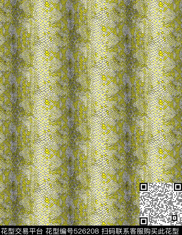 抽象大牌蛇纹传统印花华亿平台下载（图片编号: 526208） - 瓦栏（Walan）