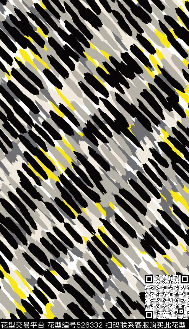 0几何抽象数码印花华亿平台下载（图片编号: 526332） - 瓦栏（Walan）
