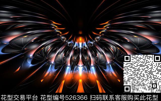 都市风黑色个性数码印花华亿平台下载（图片编号: 526366） - 瓦栏（Walan）