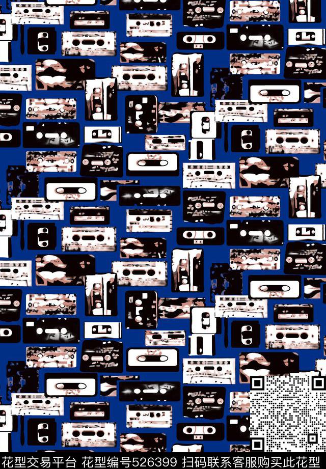 几何线条格子传统印花华亿平台下载（图片编号: 526399） - 瓦栏（Walan）