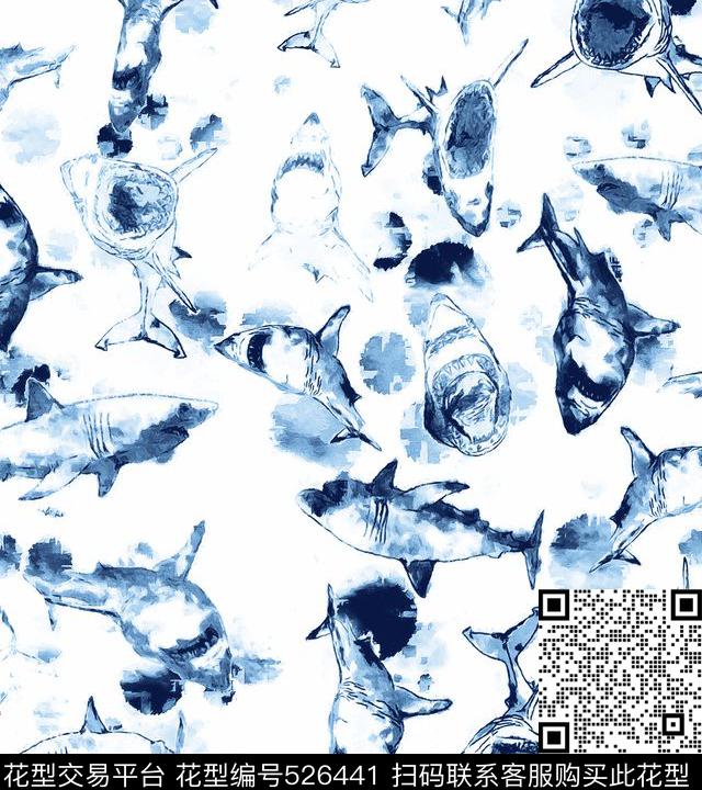 艺术笔触肌理数码印花华亿平台下载（图片编号: 526441） - 瓦栏（Walan）