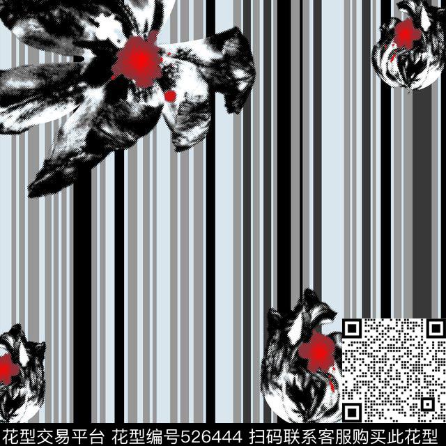 几何线条格子传统印花华亿平台下载（图片编号: 526444） - 瓦栏（Walan）