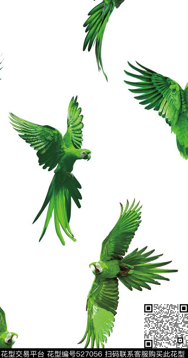 原创时尚动物数码印花华亿平台下载（图片编号: 527056） - 瓦栏（Walan）