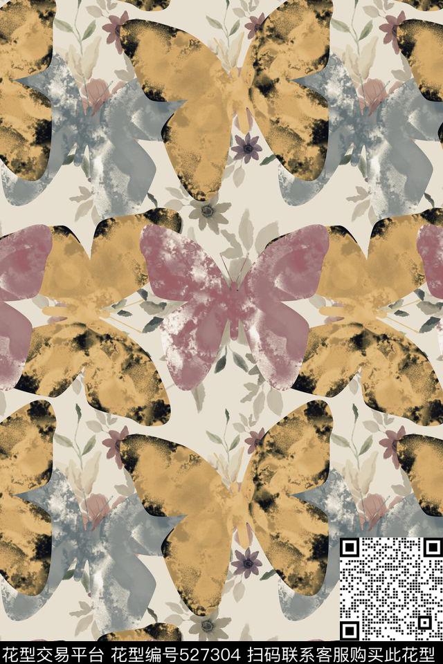 潮流创意电脑绘画传统印花华亿平台下载（图片编号: 527304） - 瓦栏（Walan）