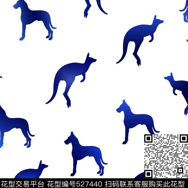 抽象动物几何传统印花华亿平台下载（图片编号: 527440） - 瓦栏（Walan）