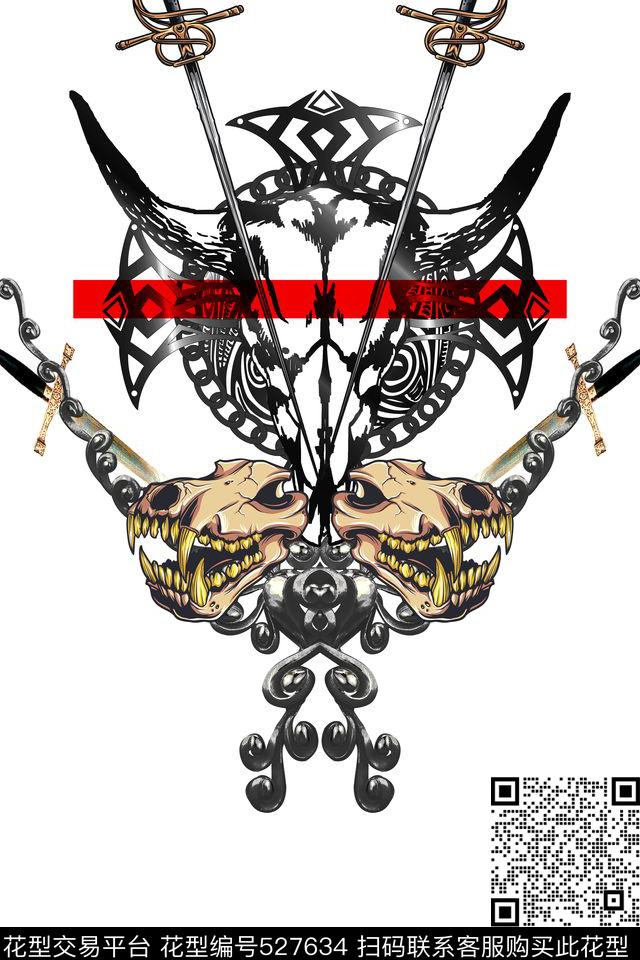 定位恐龙男装华亿平台数码印花华亿平台下载（图片编号: 527634） - 瓦栏（Walan）