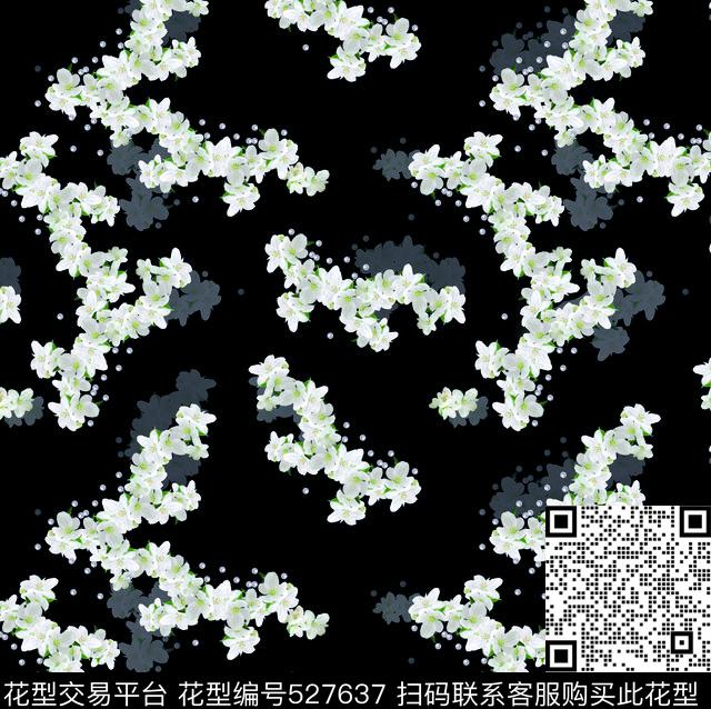 衬衫复古抽象数码印花华亿平台下载（图片编号: 527637） - 瓦栏（Walan）