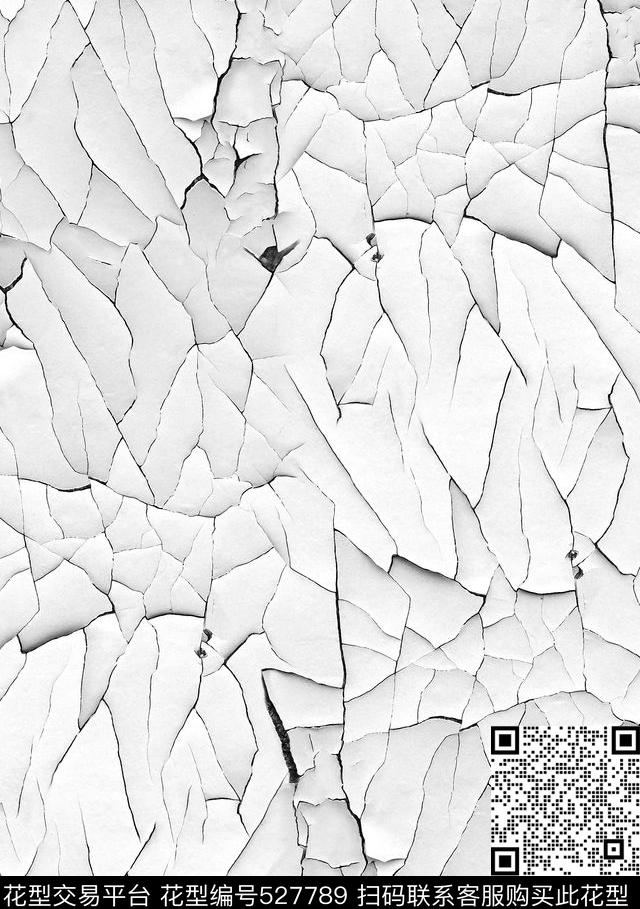 潮流裂纹时尚数码印花华亿平台下载（图片编号: 527789） - 瓦栏（Walan）