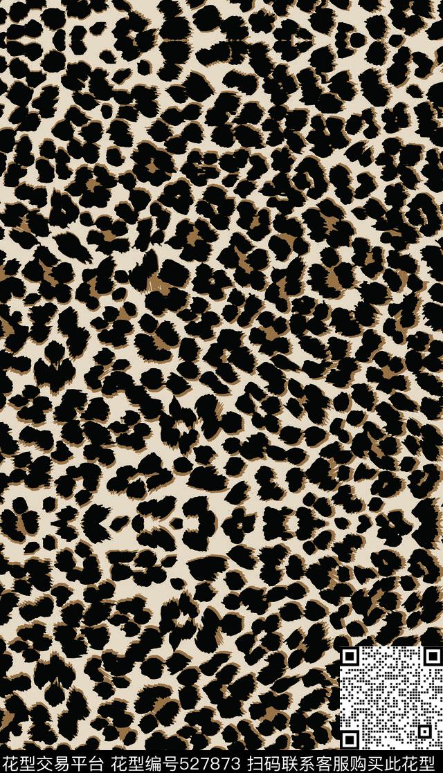 动物纹豹纹花豹纹传统印花华亿平台下载（图片编号: 527873） - 瓦栏（Walan）