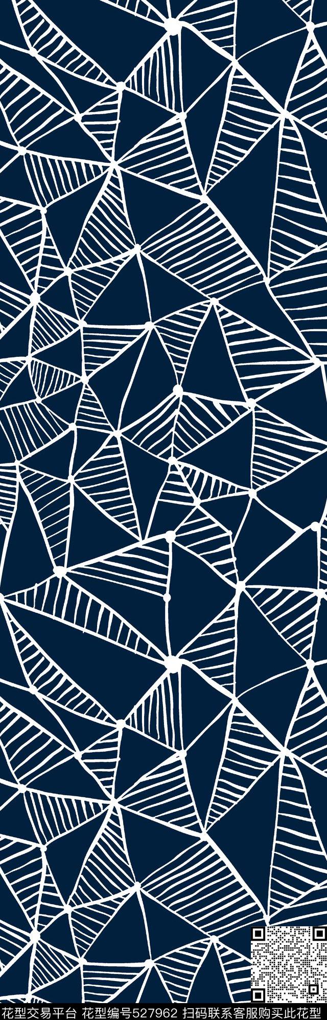 波点衬衣抽象传统印花华亿平台下载（图片编号: 527962） - 瓦栏（Walan）