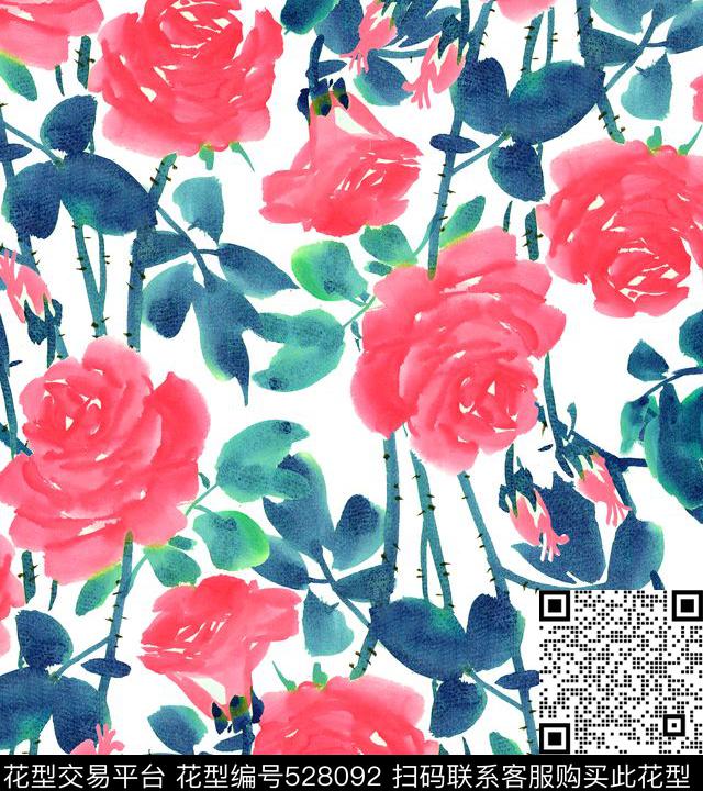 潮流衬衫大牌数码印花华亿平台下载（图片编号: 528092） - 瓦栏（Walan）