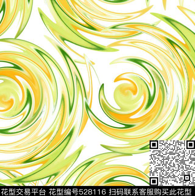 小清新手绘梦幻数码印花华亿平台下载（图片编号: 528116） - 瓦栏（Walan）