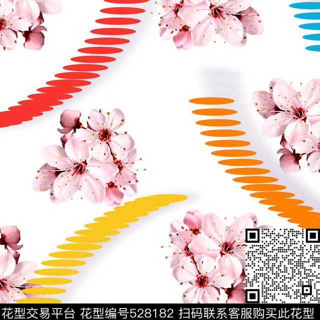 休闲花卉男装华亿平台数码印花华亿平台下载（图片编号: 528182） - 瓦栏（Walan）