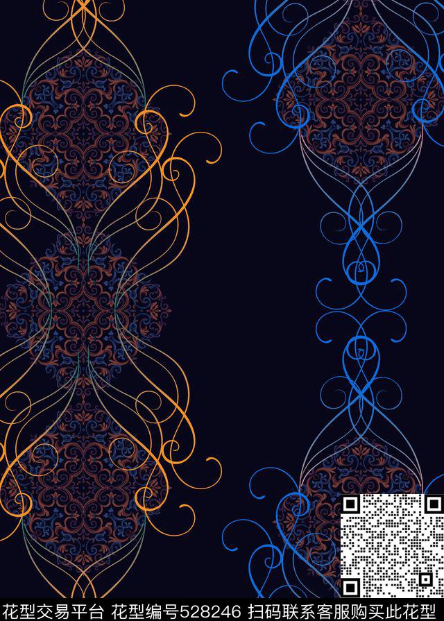 古典纹理中国风中国结传统印花华亿平台下载（图片编号: 528246） - 瓦栏（Walan）