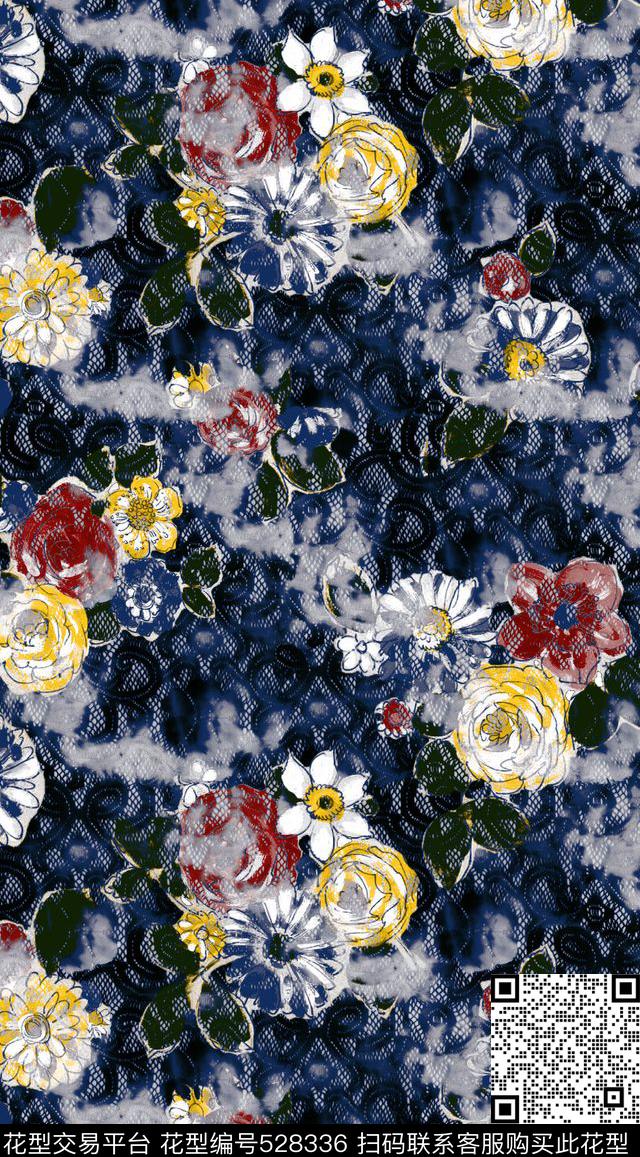 服装复古家纺数码印花华亿平台下载（图片编号: 528336） - 瓦栏（Walan）
